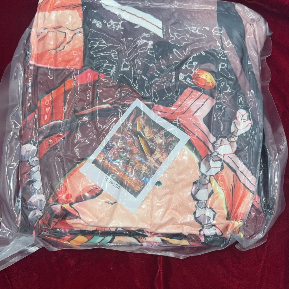 Anime Fleece Plush Throw Blanket 51'' X40''.  100 cm x 130‎ cm New in shrink rap